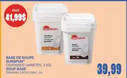 Wholesale Club BASE DE SOUPE offer