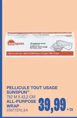 Wholesale Club PELLICULE TOUT USAGE, 762 M X 43,2 CM offer