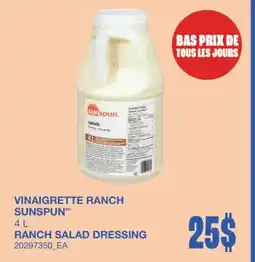 Wholesale Club VINAIGRETTE RANCH offer