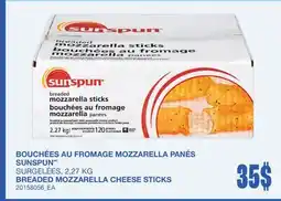 Wholesale Club BOUCHÉES AU FROMAGE MOZZARELLA PANÉS offer