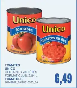 Wholesale Club TOMATES offer