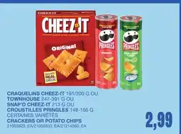 Wholesale Club CRAQUELINS, 191/200 G OU 247-391 G OU SNAP'D, 213 G OU CROUSTILLES, 148-156 G offer