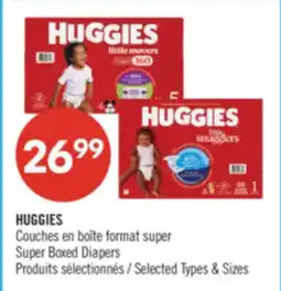 Pharmaprix HUGGIES Super Boxed Diapers offer