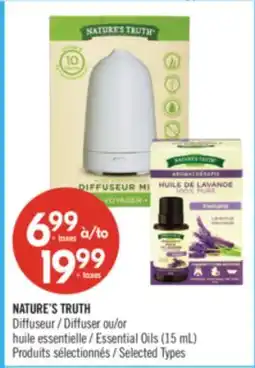 Pharmaprix NATURE'S TRUTH Diffuser or Essential Oils (15 mL) offer