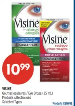 Pharmaprix VISINE Eye Drops offer