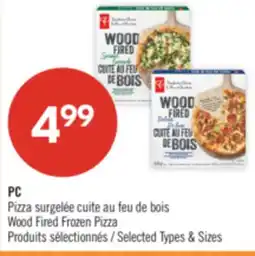 Pharmaprix PC Wood Fired Frozen Pizza offer