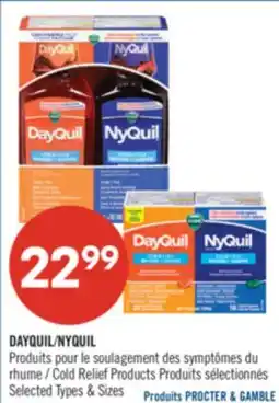 Pharmaprix DAYQUIL/NYQUIL Cold Relief Products offer