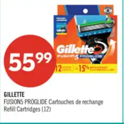 Pharmaprix GILLETTE FUSION5 PROGLIDE offer