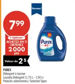 Pharmaprix PUREX Laundry Detergent offer