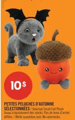 Pharmaprix Selected Small Fall Plush offer