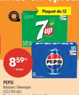 Pharmaprix PEPSI Beverages (12 x 355 mL) offer