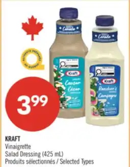 Pharmaprix KRAFT Salad Dressing offer