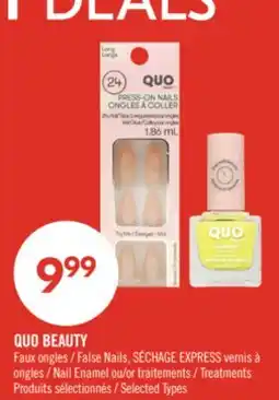 Pharmaprix QUO BEAUTY False Nails, SÉCHAGE EXPRESS Nail Enamel or Treatments offer