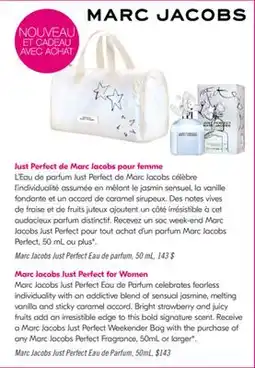 Pharmaprix Marc Jacobs Just Perfect Eau de Parfum offer