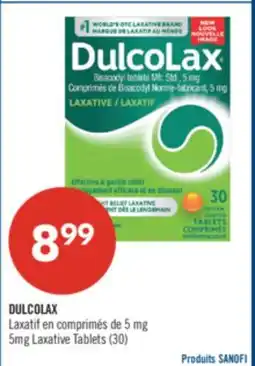 Pharmaprix DULCOLAX 5mg Laxative Tablets offer