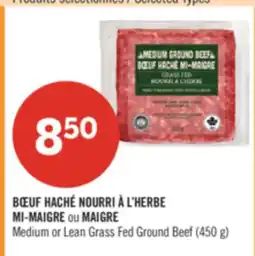 Pharmaprix Medium or Lean Grass Fed Ground Beef offer