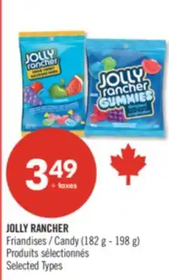 Pharmaprix JOLLY RANCHER Candy offer