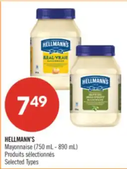 Pharmaprix HELLMANN'S Mayonnaise offer