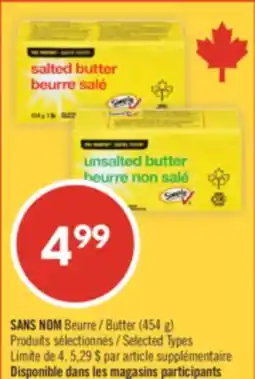 Pharmaprix NO NAME Butter (454 g) offer