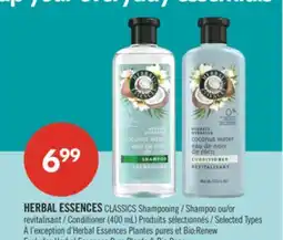Pharmaprix HERBAL ESSENCES CLASSICS Shampoo or Conditioner offer