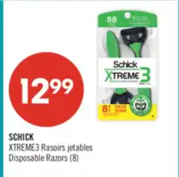 Pharmaprix SCHICK XTREME3 Disposable Razors (8) offer
