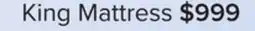 Leon's King Mattress offer
