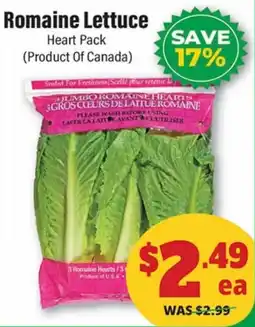 Iqbal Foods Romaine Lettuce offer