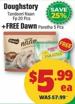 Iqbal Foods Doughstory Tandoori Naan offer