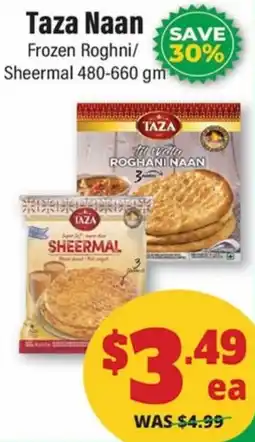 Iqbal Foods Taza Naan offer