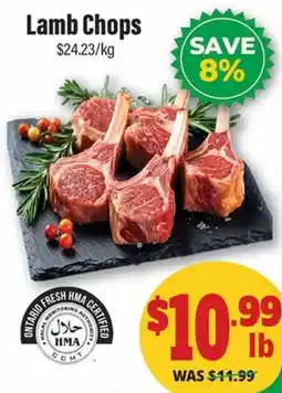 Iqbal Foods Lamb Chops offer