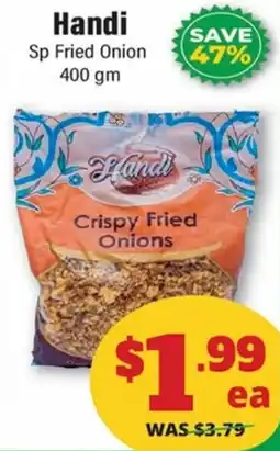 Iqbal Foods Handi crispy fried onions offer