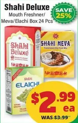Iqbal Foods Shahi Deluxe Mouth Freshener/Meva/Elachi offer