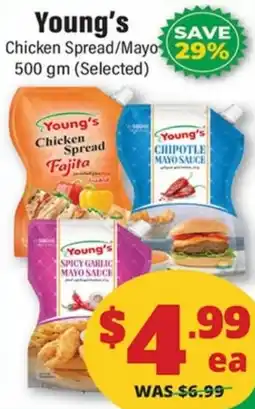 Iqbal Foods Young's Chicken Spread/Mayo offer