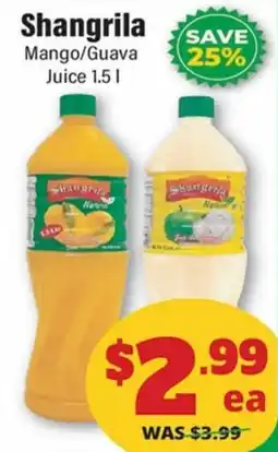 Iqbal Foods Shangrila Mango/Guava Juice offer