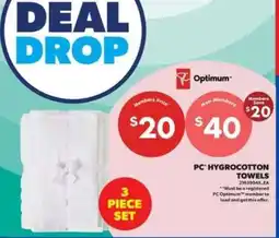 Real Canadian Superstore PC Hygrocotton Towels offer