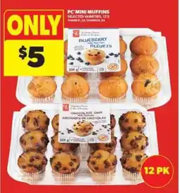 Real Canadian Superstore PC MINI-MUFFINS offer