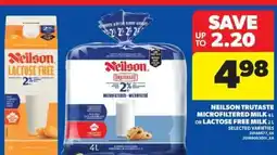 Real Canadian Superstore Neilson Trutaste Milk offer