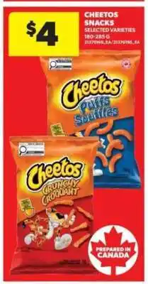 Real Canadian Superstore Cheetos Snacks offer