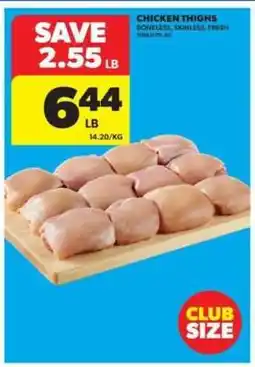 Real Canadian Superstore CHICKEN THIGHS offer