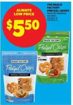 Real Canadian Superstore The Snack Factory Pretzel Crisps offer