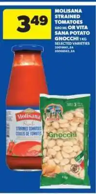 Real Canadian Superstore Molisana Strained Tomatoes or Vita Sana Potato Gnocchi offer
