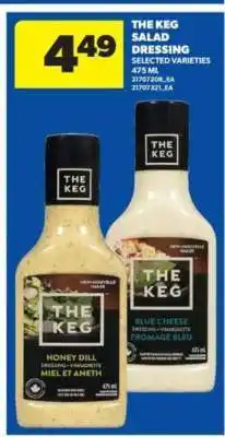 Real Canadian Superstore THE KEG Salad Dressing offer