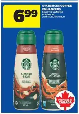 Real Canadian Superstore Starbucks Coffee Enhancers offer