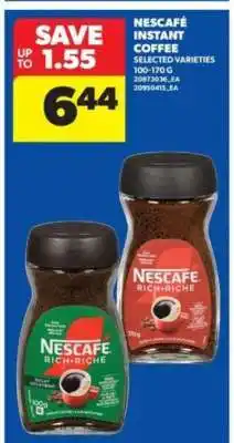 Real Canadian Superstore NESCAFÉ INSTANT COFFEE offer