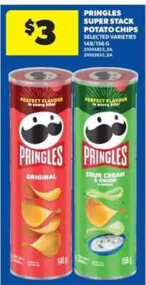 Real Canadian Superstore PRINGLES SUPER STACK POTATO CHIPS offer