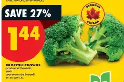 No Frills BROCCOLI CROWNS offer