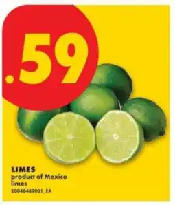 No Frills LIMES offer