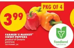 No Frills Farmer's Market Sweet Peppers offer