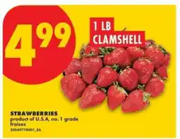 No Frills Strawberries offer