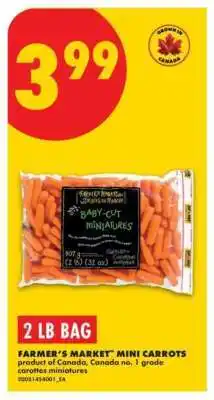 No Frills FARMER'S MARKET MINI CARROTS offer